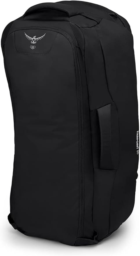 Osprey Farpoint 80L Men's Travel Backpack, Black