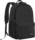 Multifunctional Casual Backpack for Men Women, Lightweight Water-Resistant School Bookbag for College Work Travel, Black 02