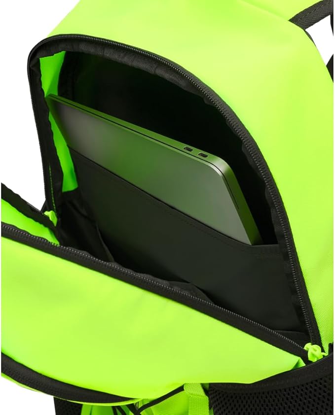 Under Armour Unisex Hustle Sport 6.0 Backpack, (389) Hyper Green/Black/Black, One Size Fits Most