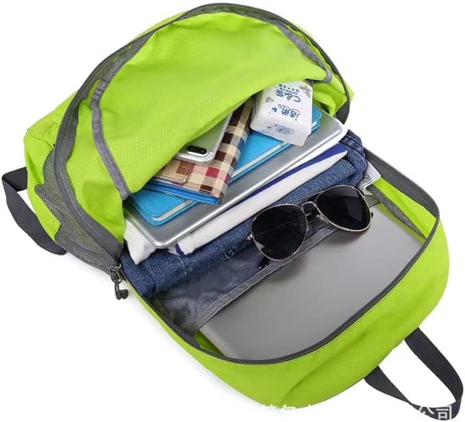 Geboldil Men's and women's waterproof backpack traveling backpack blue1