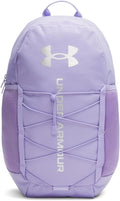 Under Armour Unisex Hustle Sport 6.0 Backpack, (538) Transparent / / Metallic Silver, One Size Fits Most
