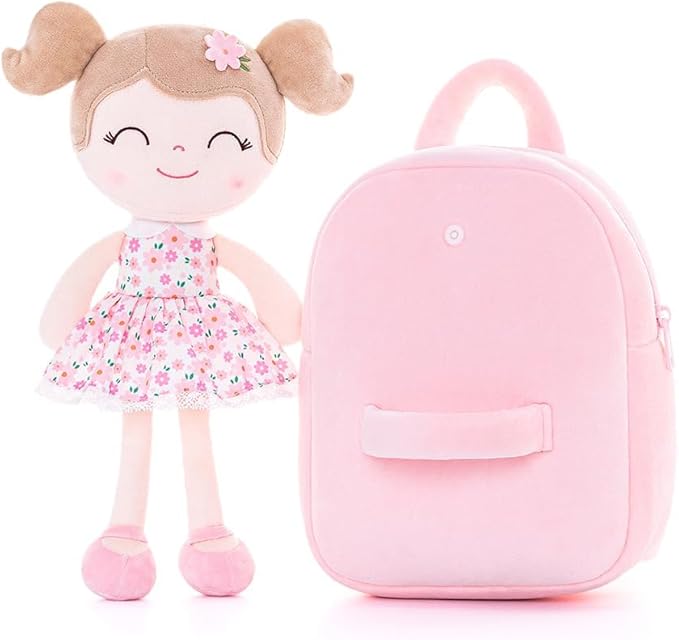 Gloveleya Kids Backpacks Girls Backpack Plush Bags Diaper Bag Printed Sunflower Backpack