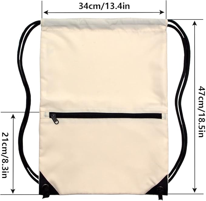 HOLYLUCK Drawstring Backpack Bag Sport Gym Sackpack