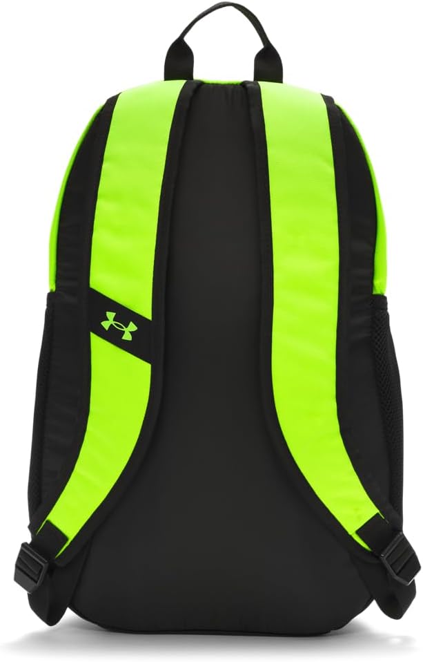 Under Armour Unisex Hustle Sport 6.0 Backpack, (389) Hyper Green/Black/Black, One Size Fits Most
