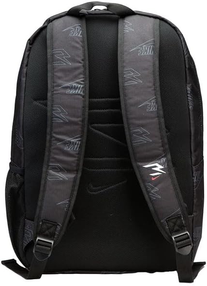 Nike 3 Brand Graphic Print Backpack – Black/Red – One Size (30L)