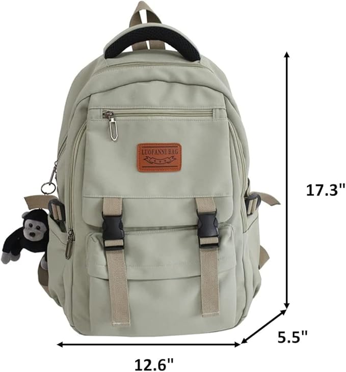 Casual Backpack Large Capacity Gorilla Backpack Waterproof Camping Hiking Travel College Laptop Travel Man Woman 2023 (Pink)
