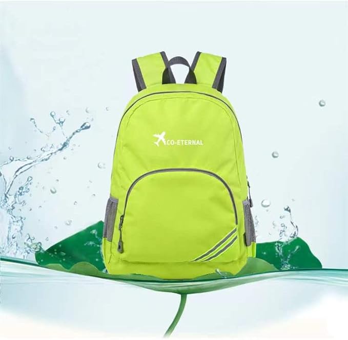 Geboldil Men's and women's waterproof backpack traveling backpack green