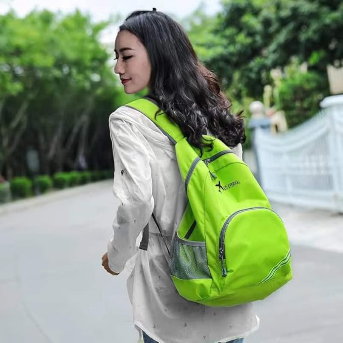 Geboldil Men's and women's waterproof backpack traveling backpack blue