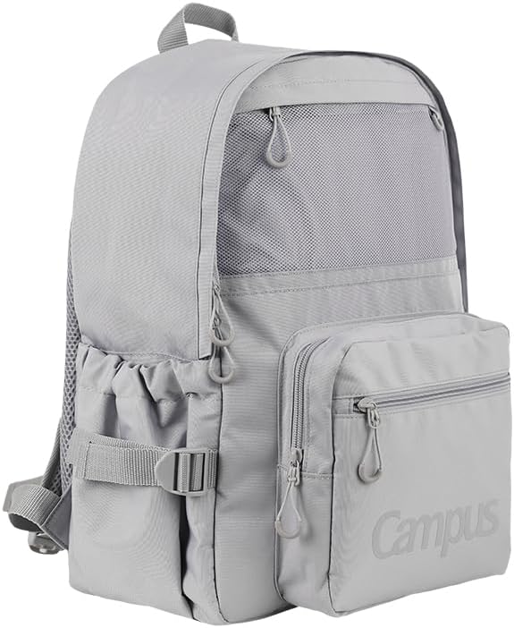 KOKUYO Big Student Laptop Backpack For College Women Middle High School Teen Girls Bookbag Travel Daypack For College, Middle High School, Bookbag (Gray)