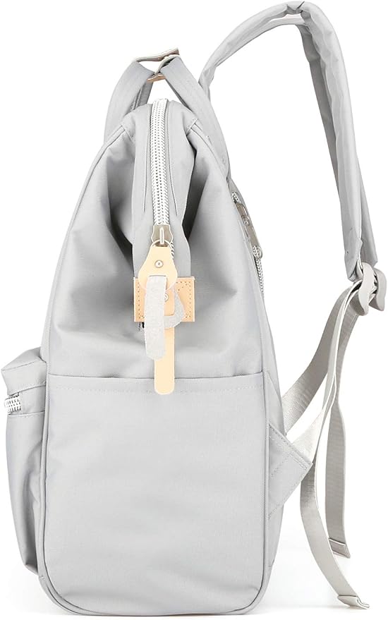 himawari Laptop Backpack for Women&Men Travel Backpack With USB Charging Port Large Business Bag Water Resistant College Bag Computer Doctor Bag(1881-Grey)