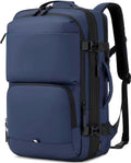 Carry On Travel Backpack, 35L-40L Expandable Extra Large Airline Approved,Lightweight Daypack for Men and Women（Blue）