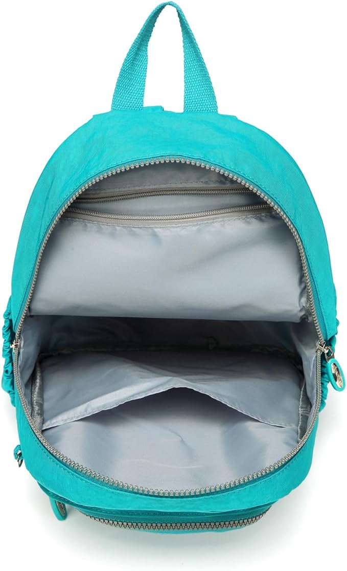 AOTIAN Small Size Backpack, Durable Lightweight Daypack for Women Girls & Boys Hiking Travel Sports, Lake Blue