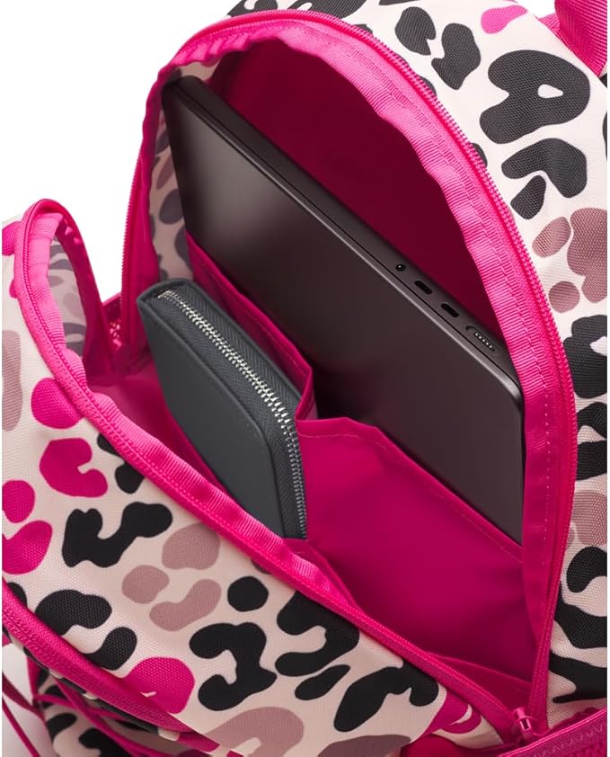 Under Armour Unisex Hustle Sport 6.0 Backpack, (674) Tourmaline Pink/Virtual Pink/White, One Size Fits Most