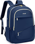 LOVEVOOK Laptop Backpack for Women, Slim Business Laptops Bag with Separate Computer Compartment Stylish Daypack for College Work Travel, Fits 15.6" Laptop