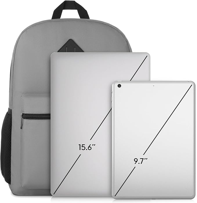 School Backpack,Unisex Classic Bookbag Teens Schoolbag with USB Port for High School College Office Work Travel