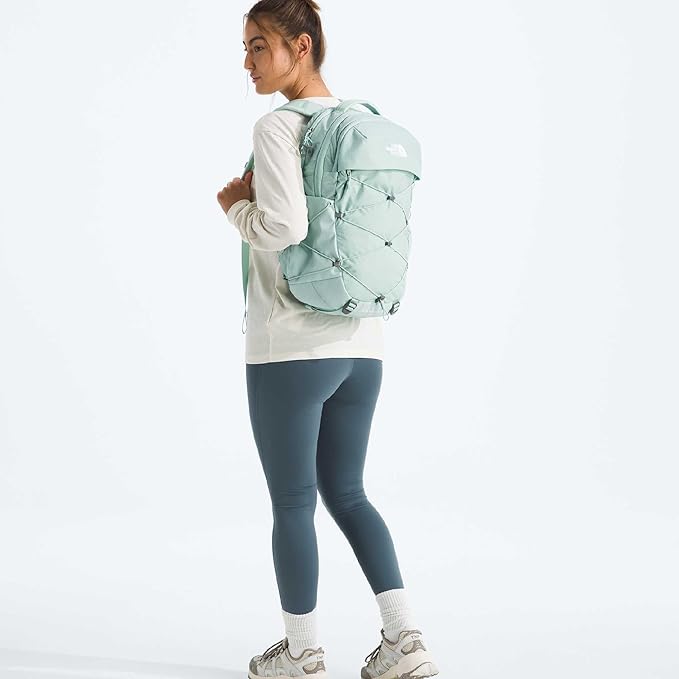 The North Face Women's Borealis Commuter Laptop Backpack - Everyday Travel Bag, Laptop Sleeve, Reflective Details, Opal Frost, One Size