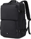 Carry On Travel Backpack, 35L-40L Expandable Extra Large Airline Approved,Lightweight Daypack for Men and Women（Black）