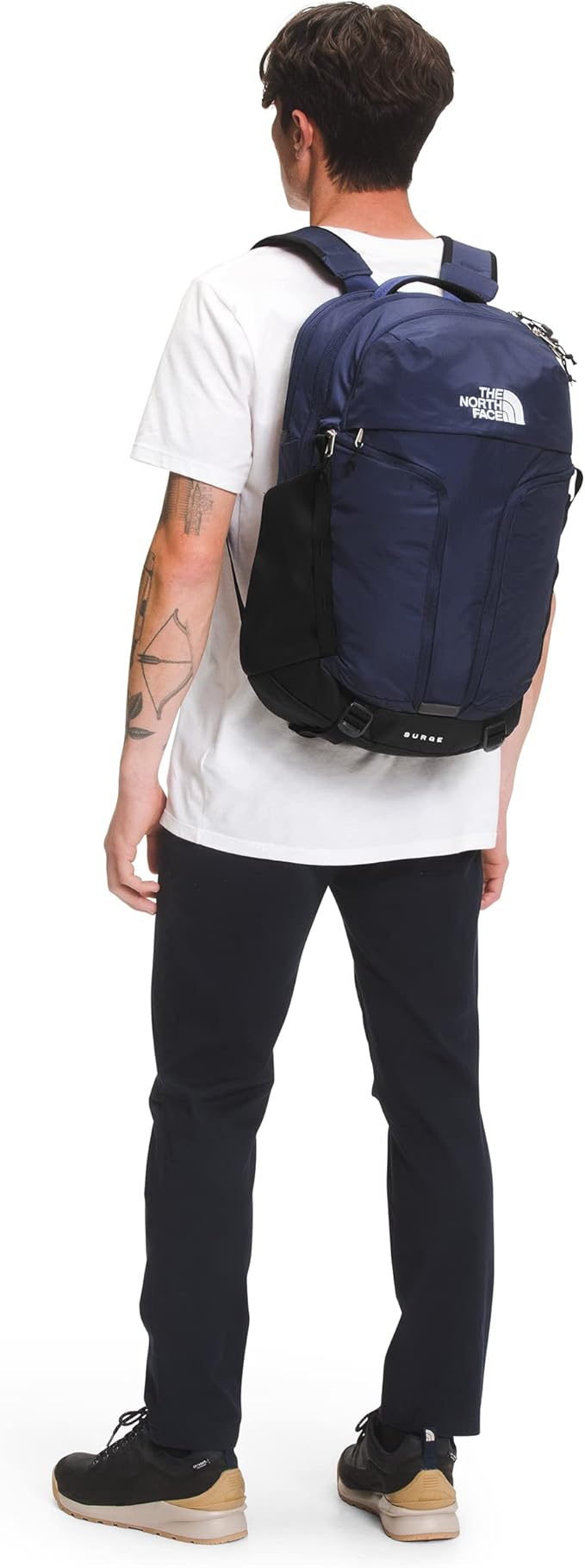 THE NORTH FACE Surge Commuter Laptop Backpack | Daypack With Water Repellent Finish, 16" Laptop Sleeve, Reflective Details