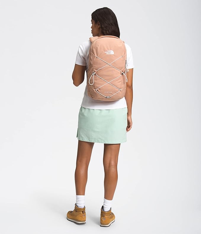 The North Face Jester 27L Backpack - Women's Cafe Creme/Pink Tint, One Size