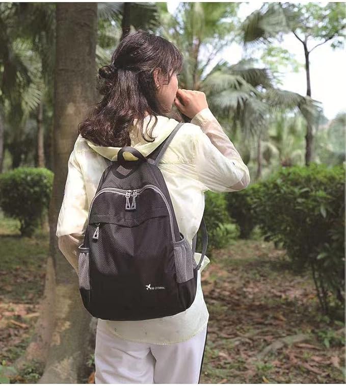 Geboldil Men's and women's waterproof backpack traveling backpack green1