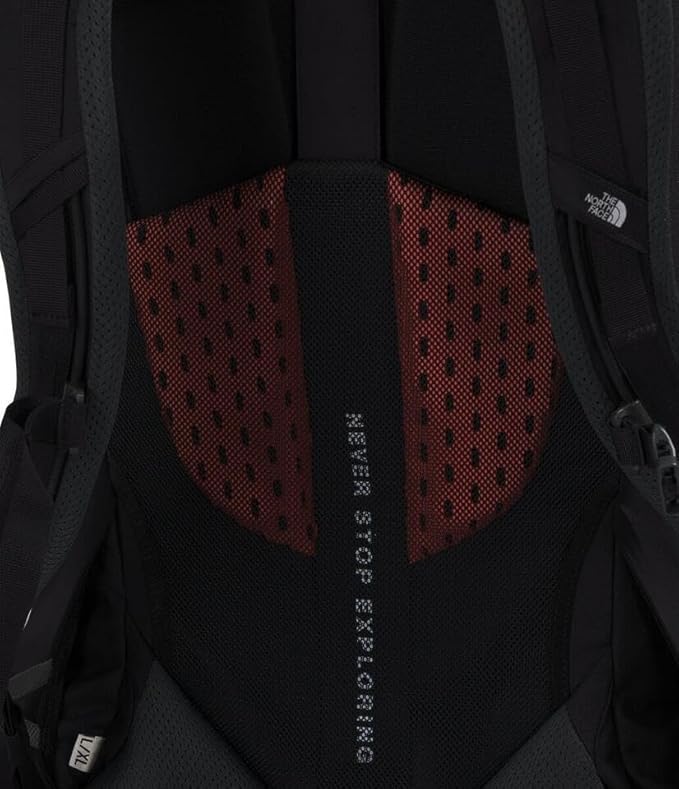 The North Face Terra 65 Backpack - Unisex Hiking Pack, Cinch-Top Opening with Zipper, Pole & Ice Axe Attachments, TNF Black/Asphalt Grey-NPF, Large/X-Large