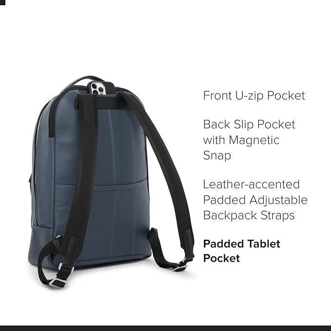 TUMI - Harrison Warren Backpack - 15-Inch Laptop Backpack - Stylish Women's & Men's Backpack for Travel & Business - Pavement Bombe