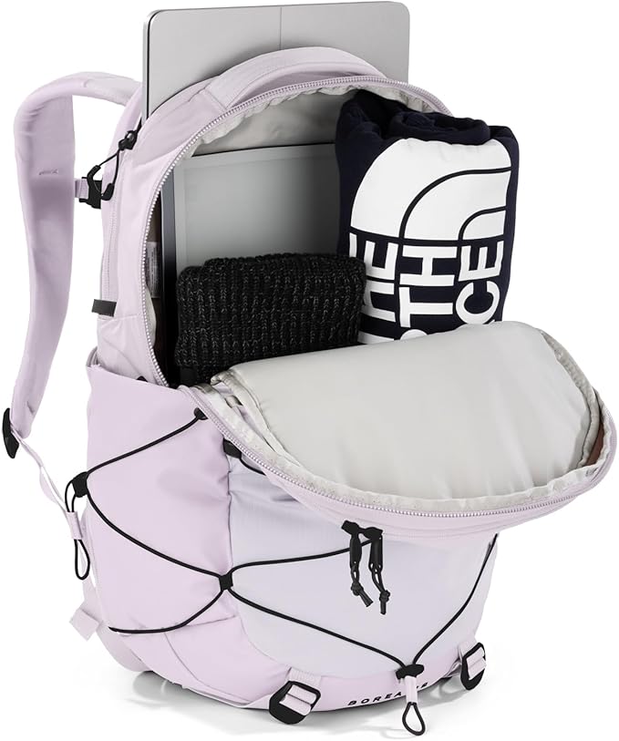 The North Face Women's Borealis Commuter Laptop Backpack, Lavender Fog/TNF Black, One Size