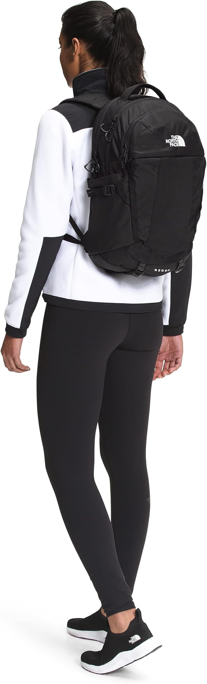 The North Face Women's Recon Everyday Laptop Backpack, TNF Black/TNF Black, One Size