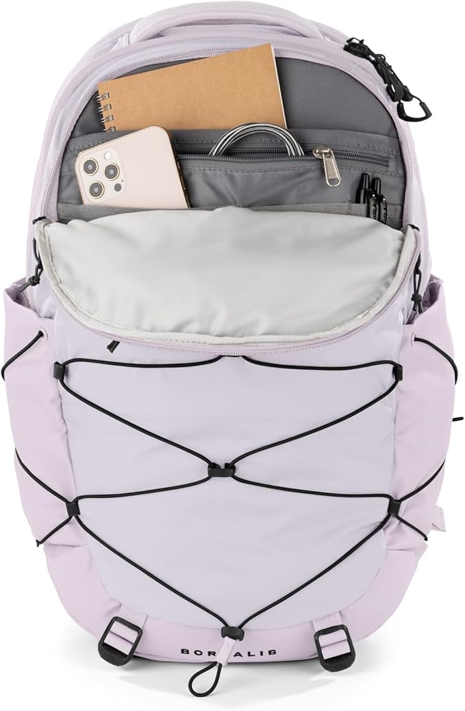 The North Face Women's Borealis Commuter Laptop Backpack, Lavender Fog/TNF Black/, One Size