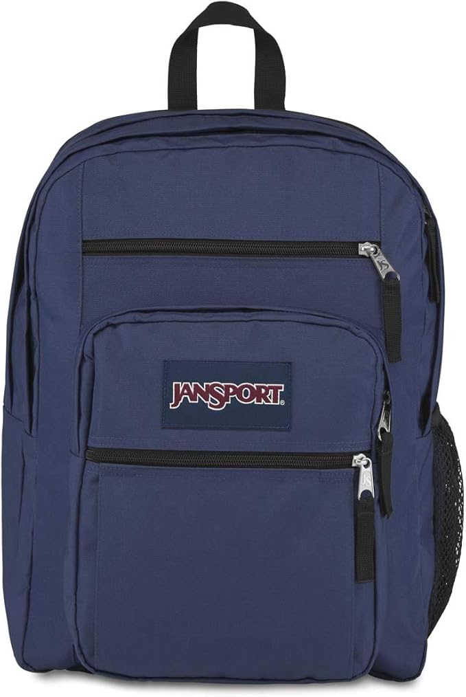 JanSport Laptop Backpack - Computer Bag with 2 Compartments, Ergonomic Shoulder Straps, 15” Laptop Sleeve, Haul Handle - Navy