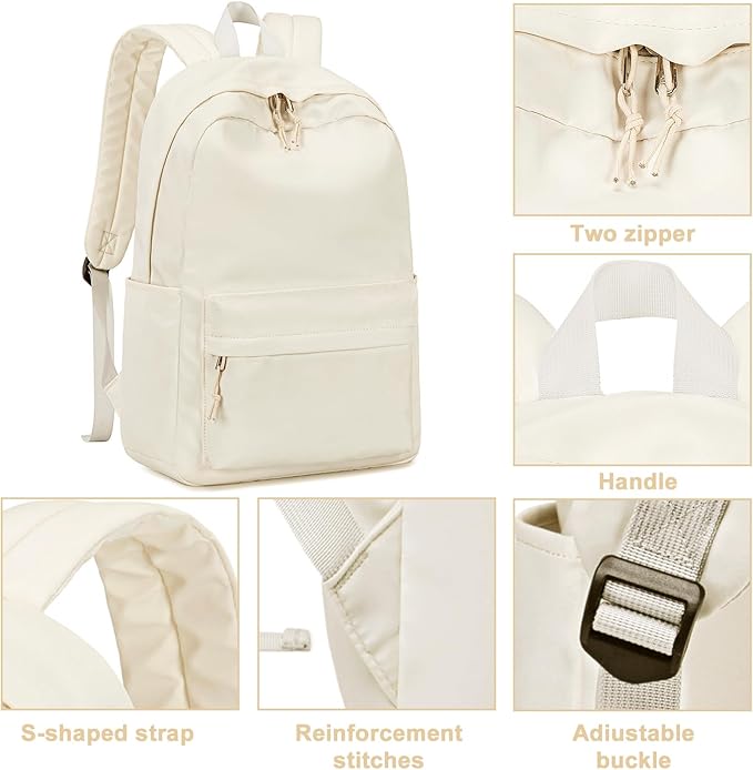 LOIDOU Backpack for Teen Girls Middle-School Primary Elementary Bookbags 17inch Kids Backpack Women laptop Backpack Lightweight Casual Daypack