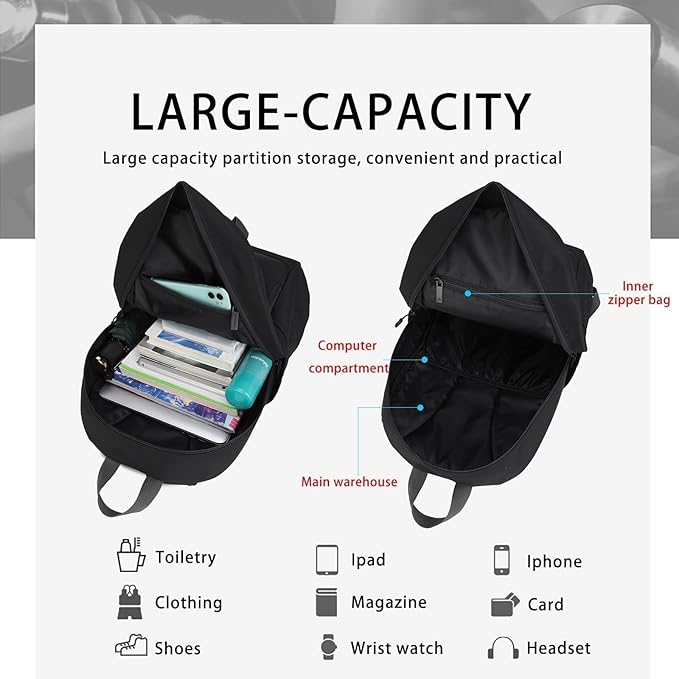 HEAD Waterproof Gym Backpack for Women & Men, Compact Sport Backpack for Gym/Fitness/Work/Daily, College Laptop Bag for 15.6 inch Notebook