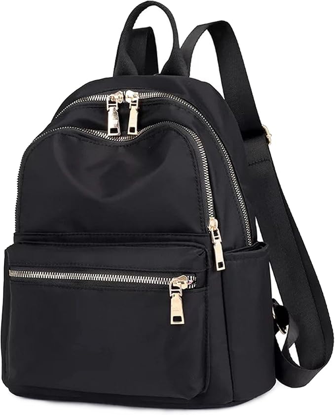 Backpack Purse for Women, Anti Theft Backpack Fashion Backpack Purses, Womens Backpack Purse Travel Purse, Travel Backpack Satchel Handbags Ladies Shoulder Bags Cute Backpack (Black)