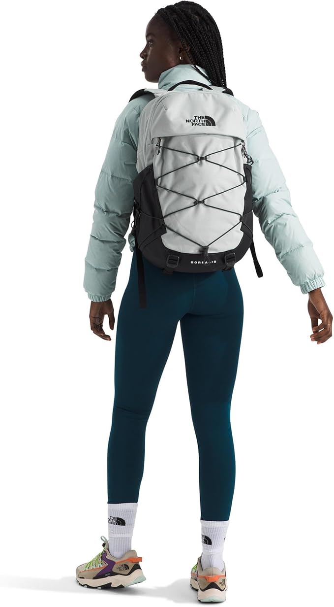 The North Face Borealis Commuter Laptop Backpack - Water Repellent, Laptop Sleeve, Large Main Compartment, Tin Grey Dark Heather/Asphalt Grey/TNF Black-NPF, One Size