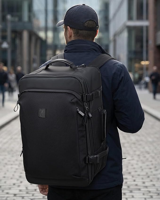 Arxus 40L Travel Backpack for Men Women, Business Laptop Bag Fits 16", TSA Approved Carry on Luggage, Expandable Rucksack