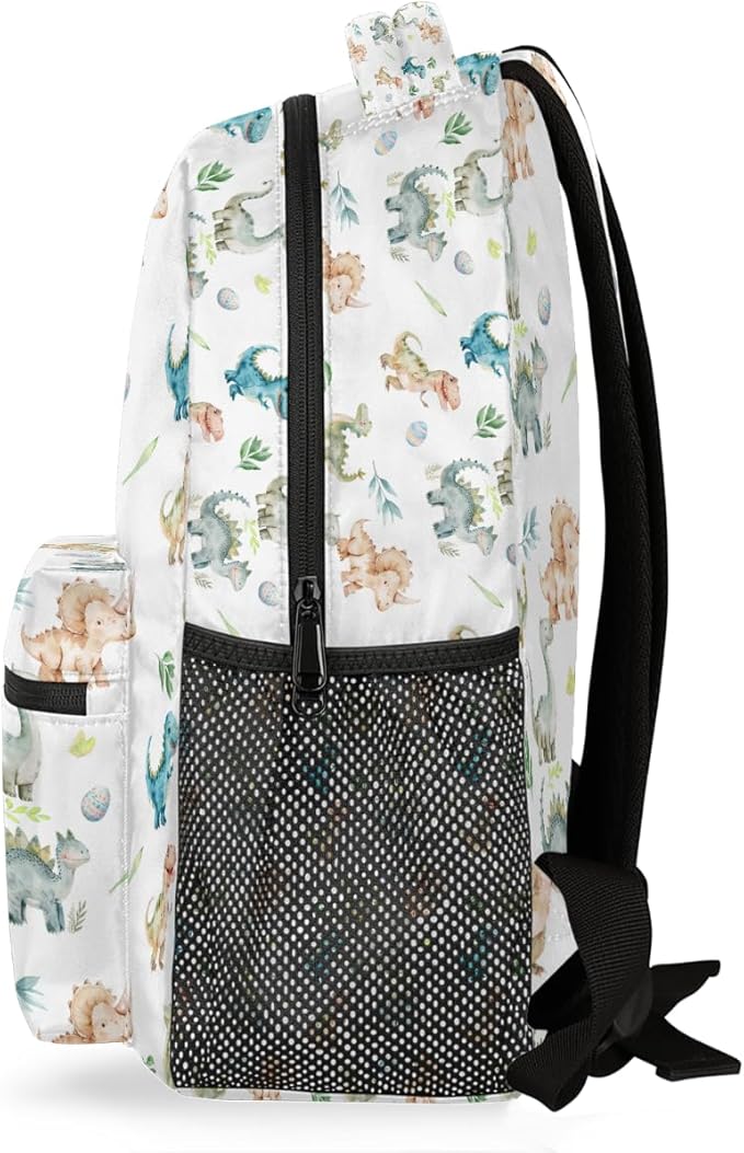 Pardick Dinosaur Animal Backpack for Kids Girls Boys Lightweight School College Students 18in Bookbag Large Capacity Computer Backpacks Laptop Rucksack Travel Gym Hiking Camping Daypack
