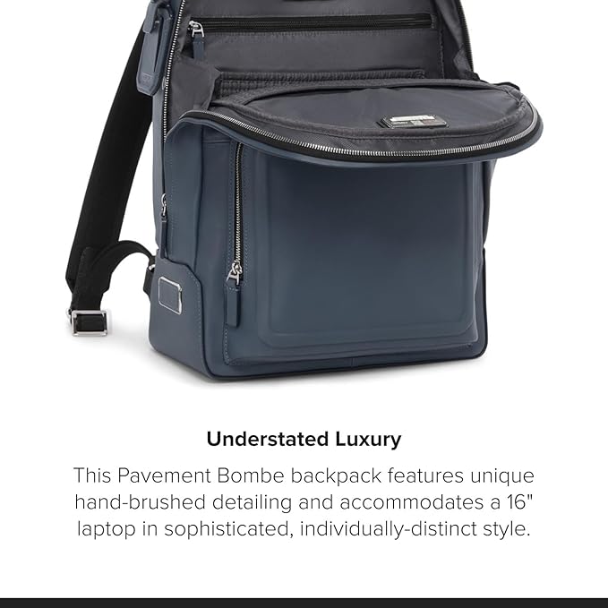 TUMI - Harrison Warren Backpack - 15-Inch Laptop Backpack - Stylish Women's & Men's Backpack for Travel & Business - Pavement Bombe