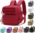 9L Mini Backpack for Women, 9L Small Hiking Backpack of Gym, Travel, Camping (Red)