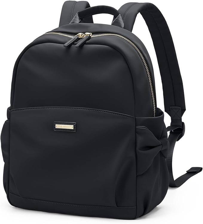 Mini Backpack for Women Small Backpack Purse Cute Stylish Lightweight Daypack for College Work Travel Party,12.9Inch,Classic Black