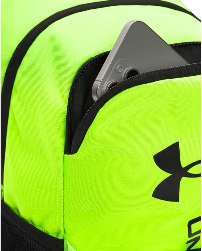 Under Armour Unisex Hustle Sport 6.0 Backpack, (389) Hyper Green/Black/Black, One Size Fits Most