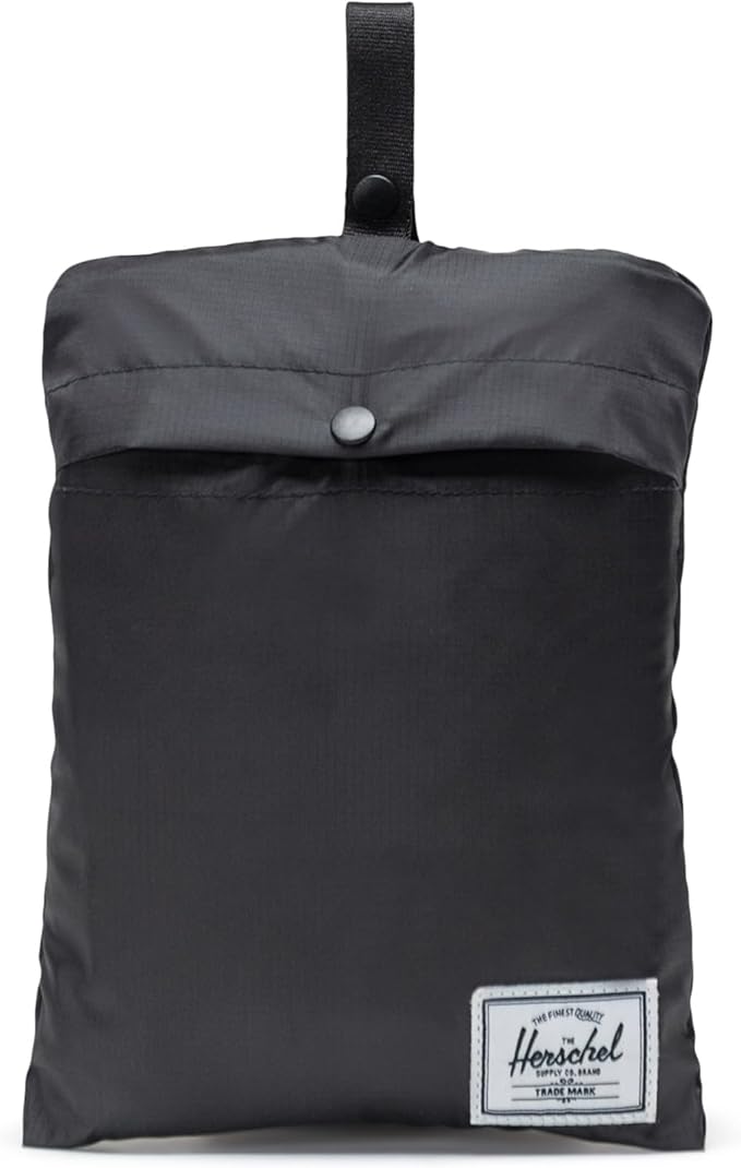 Herschel Supply Co. Rome Packable Backpack, Black, 21L