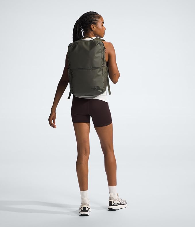 The North Face Base Camp Voyager Daypack - PFAS Free, New Taupe Green/TNF Black-NPF, One Size