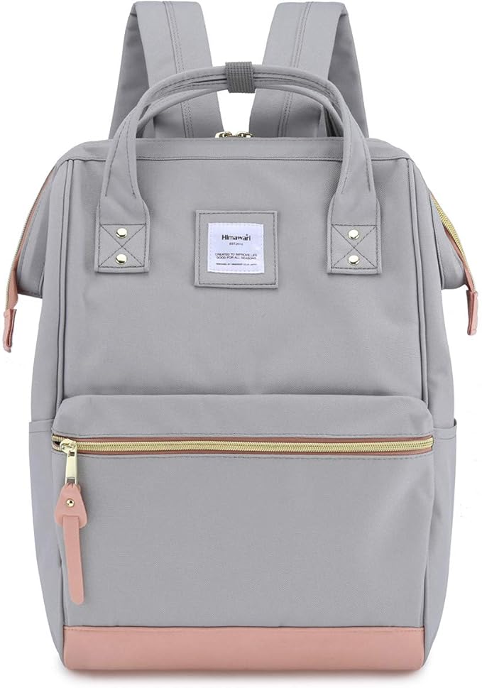 Himawari Travel School Backpack with USB Charging Port 15.6 Inch Doctor Work Bag for Women&Men College Students(XK-04#-USB L)