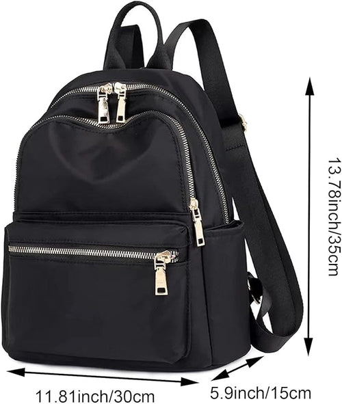 Backpack Purse for Women, Anti Theft Backpack Fashion Backpack Purses, Womens Backpack Purse Travel Purse, Travel Backpack Satchel Handbags Ladies Shoulder Bags Cute Backpack (Black)