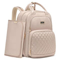 Diaper Bag Backpack - Extra Large Diaper Bag for 2 Kids Twins (Expandable 30L-38L) - Cute Travel Baby Backpack with Changing Pad for mens women (Quilted, Water Resistant)
