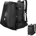 SWICKY Travel Backpack with Vacuum Air Bag, 60L Expandable Large Capacity Vacuum Seal Backpack for 17 Inch Laptop, Water Resistant,One Week Business Travel - Pressing by Hand