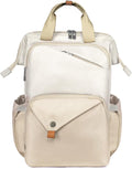 Hap Tim Laptop Backpack for Women - Work & Travel, Khaki (7651-KK)