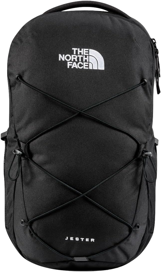 The North Face Jester Everyday Laptop Backpack - Commuter Daypack, Water Repellent, Laptop Sleeve, TNF Black-NPF, One Size