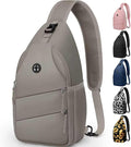 Crossbody Bags for Women Men Trendy Sling Bag Backpack Casual Chest Bag with Convertible Shoulder Strap