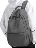 YGR Laptop Backpack for Women and Men, Waterproof Lightweight Travel Daily Rucksack Casual 15.6 inches Computer Bags for College, Grey